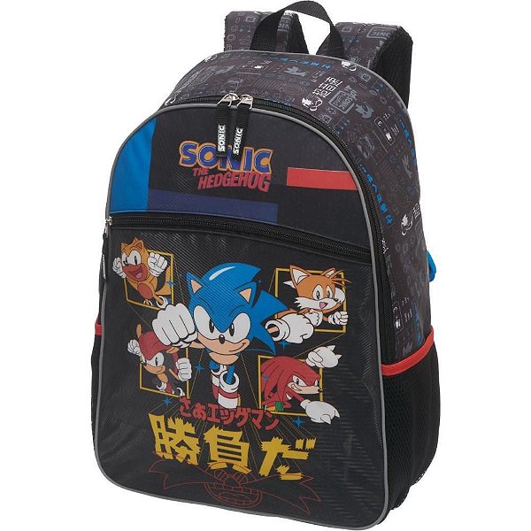 Mochila Infantil Sonic GO FAST