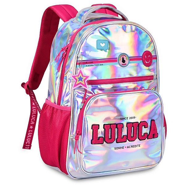 Mochila Luluca Holográfica G