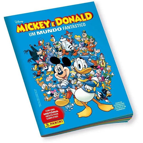 álbum de Figurinhas Mickey AND Donald Brochura