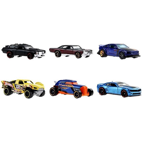 Hot Wheels Colecionável Legends Tour Themed 6-PACK
