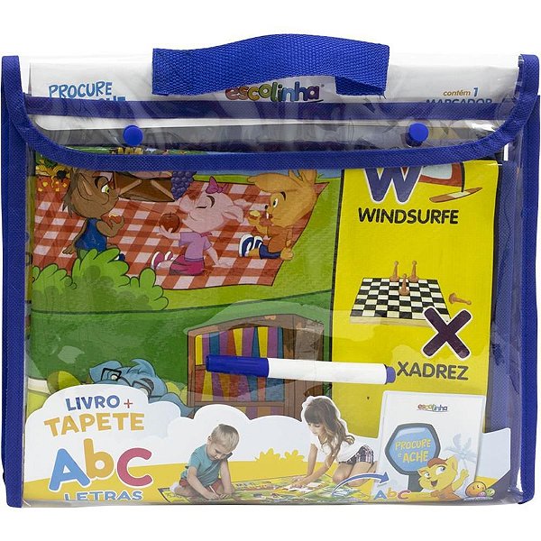 Livro de Atividades Escolinha L.tapete LETR.91X122