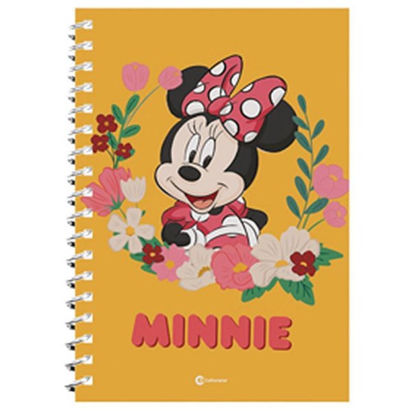 Caderno 01X1 Capa Dura Minnie 80FLS