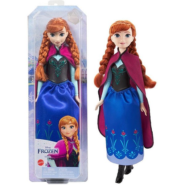 Boneca Disney Frozen 1 Rainha ANNA