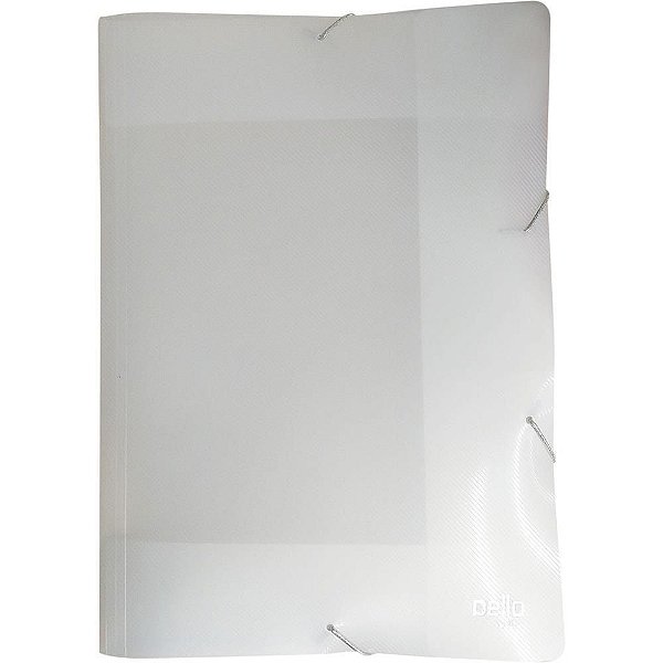 Pasta ABA Elástica Plástica Ofício TOP Line Perolizada com 10