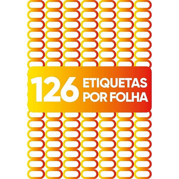 Etiqueta A4 A4249 25FLS 26,0X15,0 MM CX.C/2400