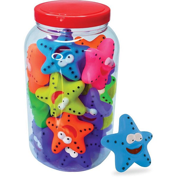 Brinquedo para PET Estrelas do MAR (S) Pote C/25