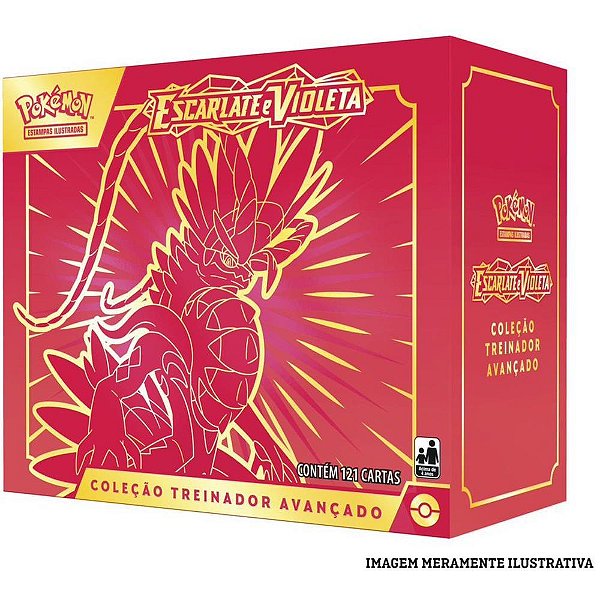 Jogo de Cartas Pokemon EV01 Treinador Avancado