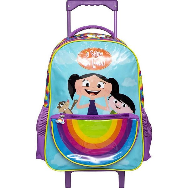 Mochila Infantil com Rodinha SHOW da Luna FAZ de Conta