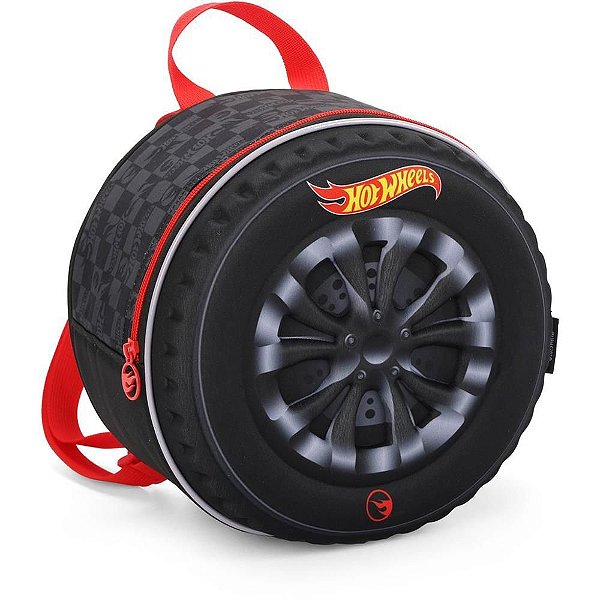 Lancheira Térmica HOT Wheels MAO/COSTA Preta
