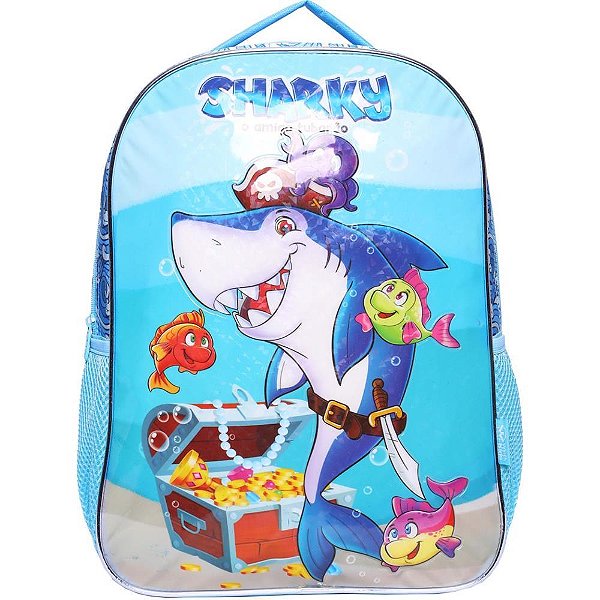 Mochila Infantil o Amigo SHARKY GD