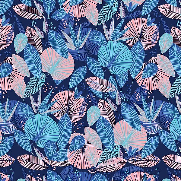 Papel de Presente Bobina Couchê 60CM Flores Diversas 100M