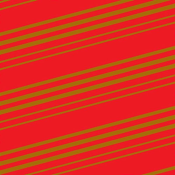 Papel Presente Bobina Couchê 60CM Listrado VERMELHO/OURO 100M