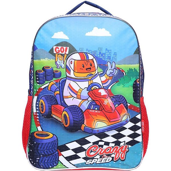 Mochila Infantil CRAZY FOR Speed GD (S)