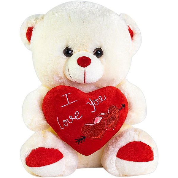 Pelúcia URSO 35CM I Love You (S)