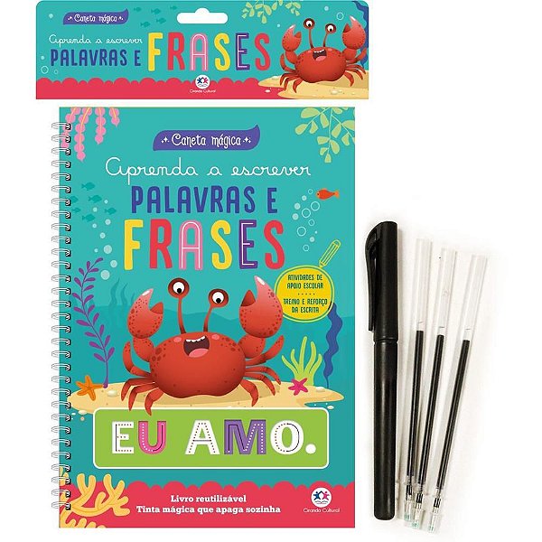 Livro de Atividades Caneta Mágica PALAVRAS/FRASES