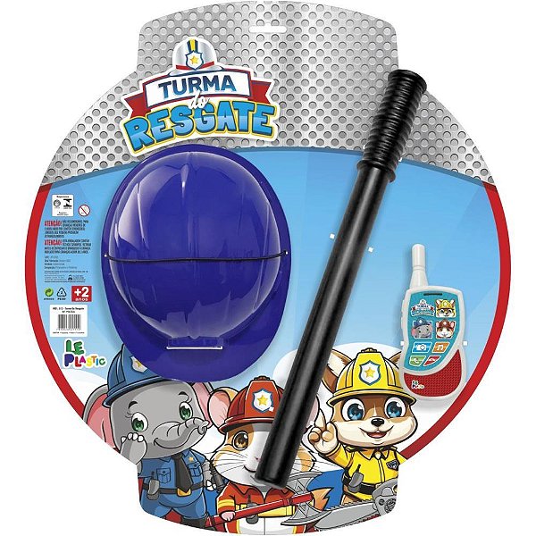 Fantasia Acessório KIT Polícia 3PCS