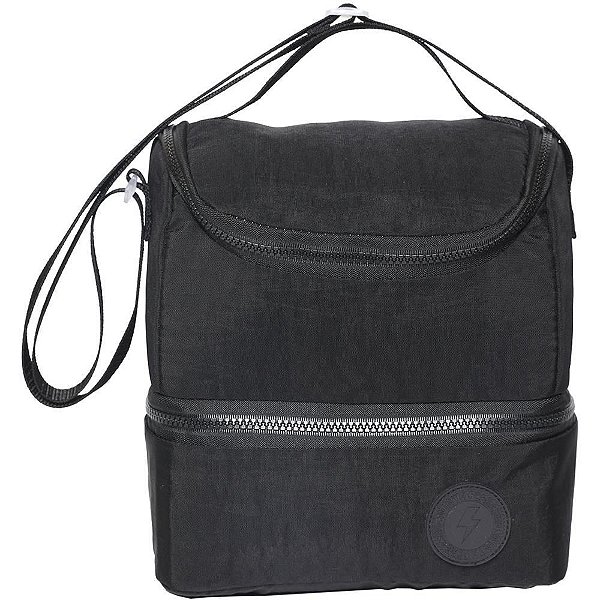 Lancheira Térmica Creased NYLON MAO/OMBRO PT