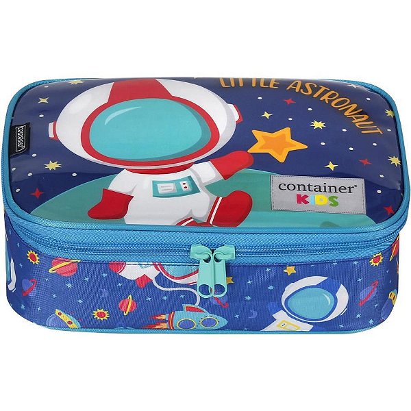 Estojo Tecido BOX Container KIDS Astronauta