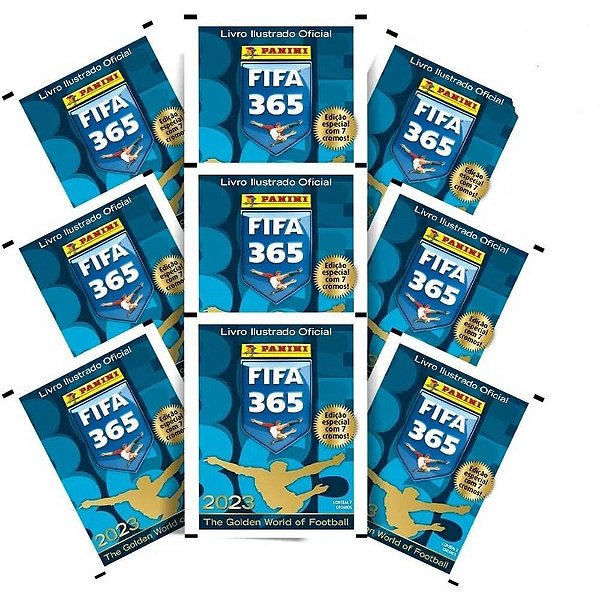 Figurinhas Fifa 365 2023/24 Envelope com 5 - Pacote com 20 Unidades