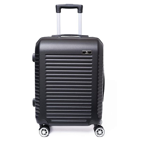 Mala de Viagem Gramado ABS 360 Bordo 20" Preta