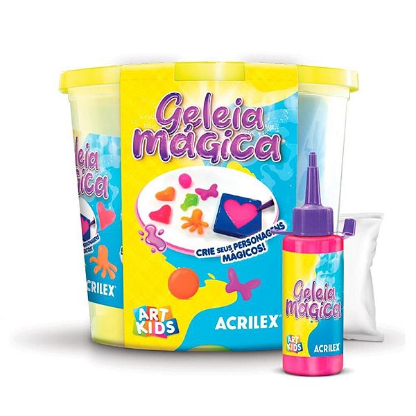 Slime Geleia Mágica 4 Cores Sortidas