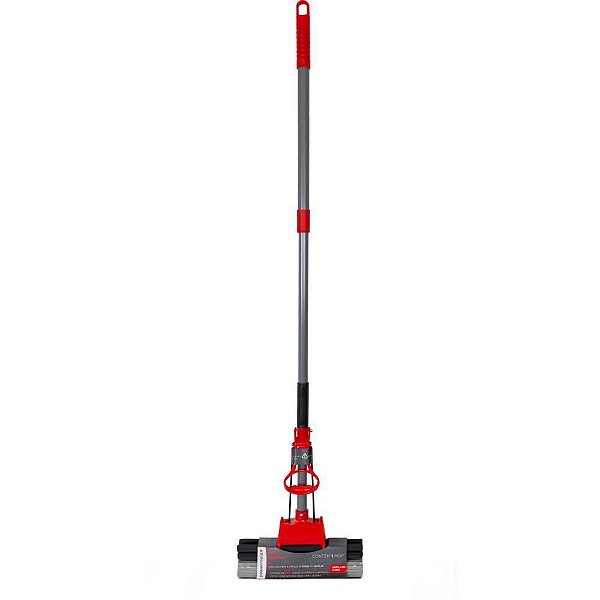 Mop Esponja TAM. Unico Vermelho / Cinza