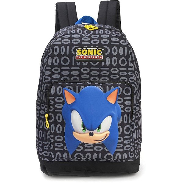 Mochila Sonic G Preta