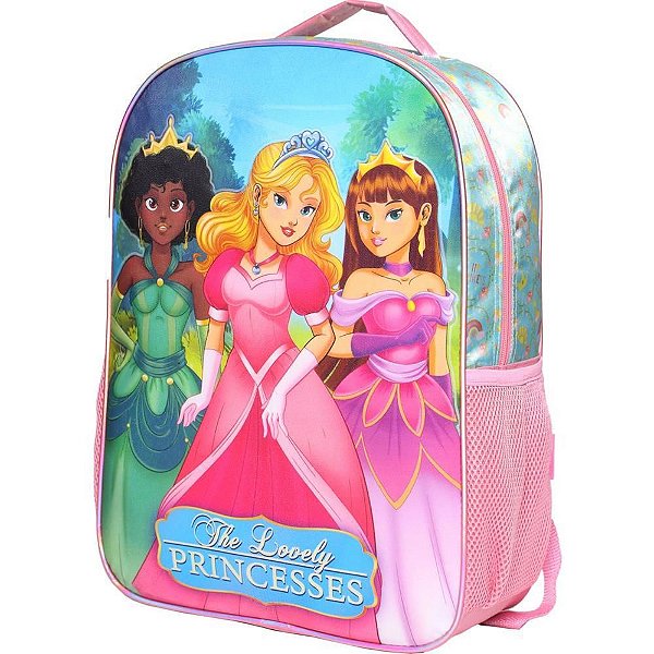 Mochila Infantil Princess Grande Sortida