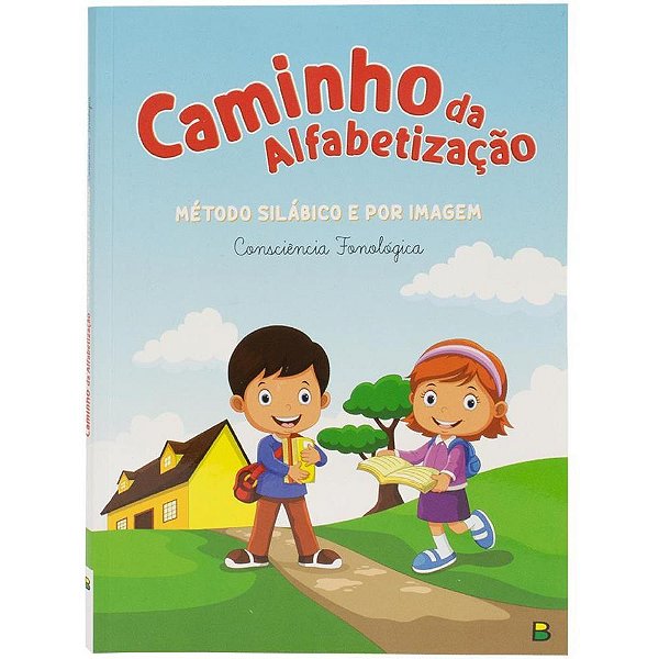 Livro Cartilha Caminho da Alfabetização - 96 Páginas, 20X27CM