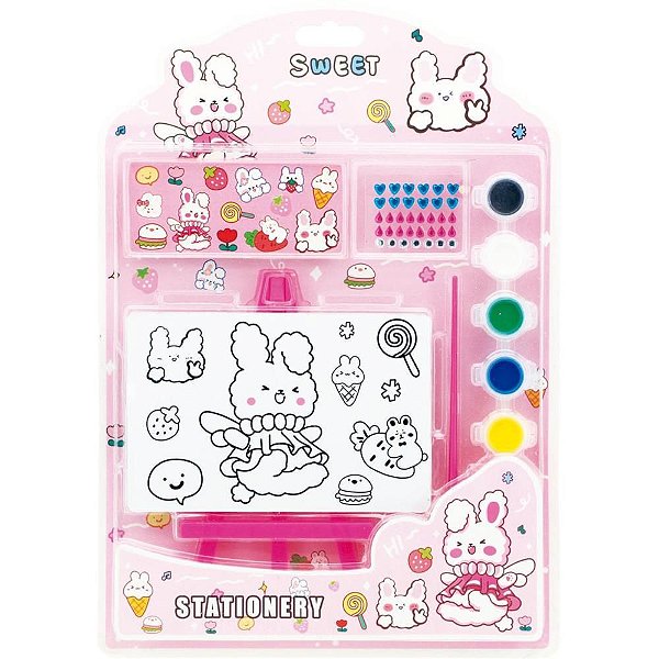 Kit Escolar RS/LL C/3PÇS e Adesivos