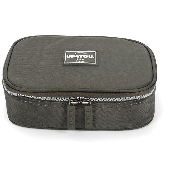 Estojo de Tecido BOX UP4YOU Crinkle G Cinza