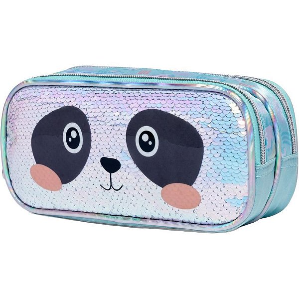 Estojo PVC PACK ME Sweet Panda Duplo