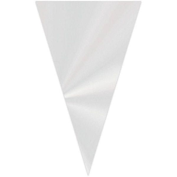 Embalagem para TRUFA/CONE Cone Incolor 23CM PCT com 20