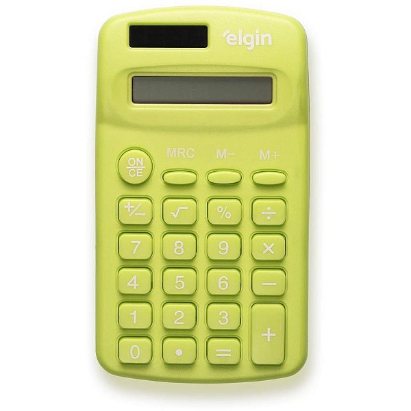 Calculadora de Bolso 8 Dígitos CB1485V Solar Verde