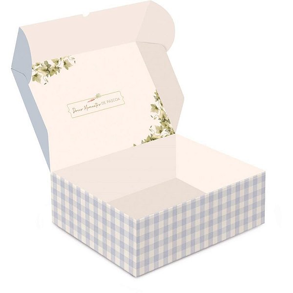 Caixa P/OVO de Páscoa Cesta NA Caixa Breeze M PCT com 10