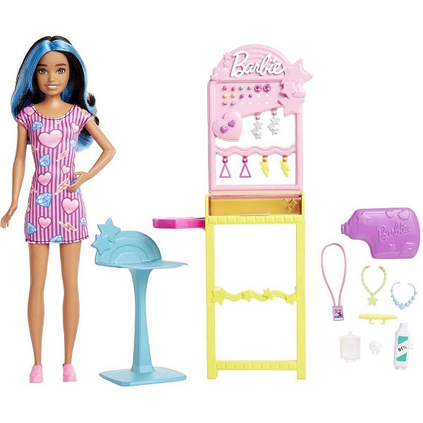 Barbie Family Skipper Perfuradora de Orelhas