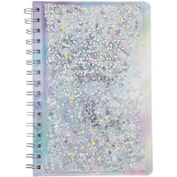 Caderno A5 Moonlight 80 Folhas Capa Silicone