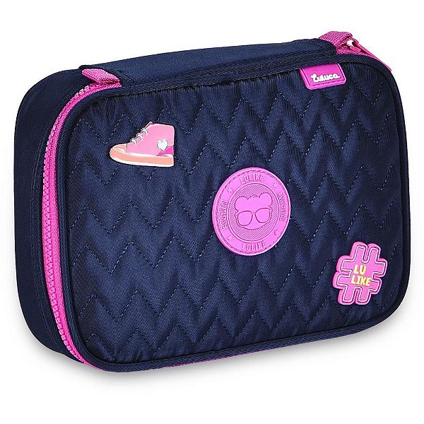 Estojo NYLON BOX Luluca P/36 Lápis SORT