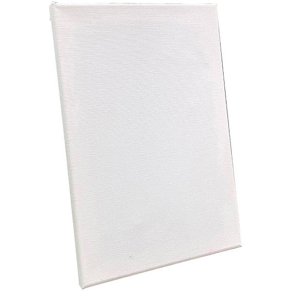 Tela para Pintura 20X30CM com Moldura de Madeira - Pacote com 6 Unidades