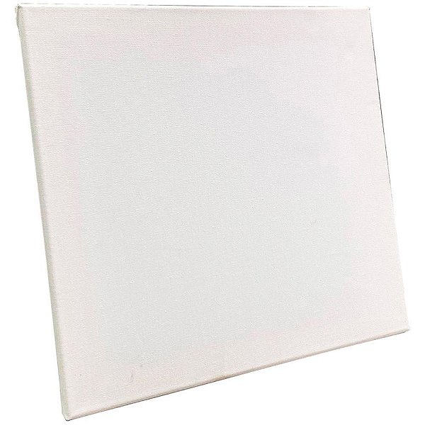 Tela para Pintura 30X30CM com Moldura de Madeira Pacote com 6