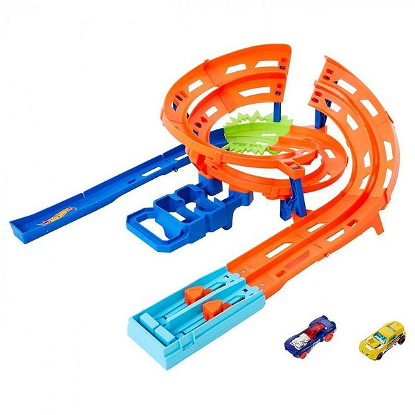 Material Reciclado Pista De Hot Wheels Casera Hot Wheels Pista