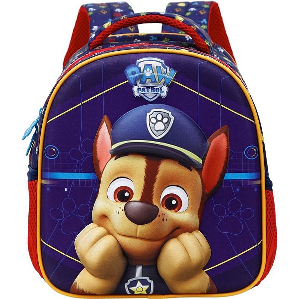Mochila Infantil Patrulha Canina SE 10" (7899768849395)