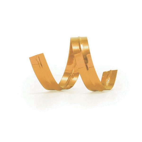 Fecho Metálico Dourado 4MM X 11CM Pacote com 100 Unidades