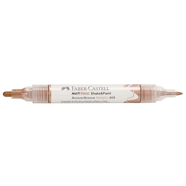 Pincel Marcador para Artesanato Multimark S/P Bronze Caixa com 6