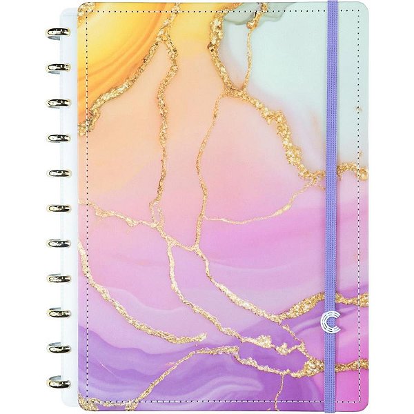 Caderno Inteligente Grande BY Luara Aurora 80 Folhas