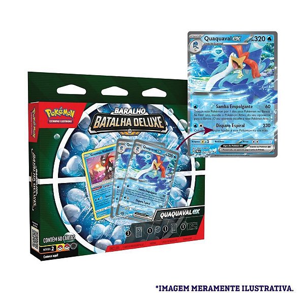 Jogo de Cartas Pokémon DECK Batalha Deluxe