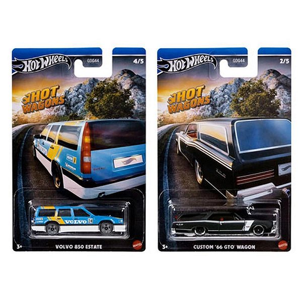 Hot Wheels Colecionável Themed HOT Wagons (S)  CX com 24