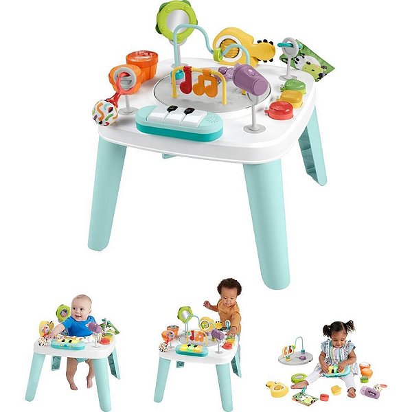 FISHER-PRICE BABY Gear Centro de Atividades Musicais 3 em 1