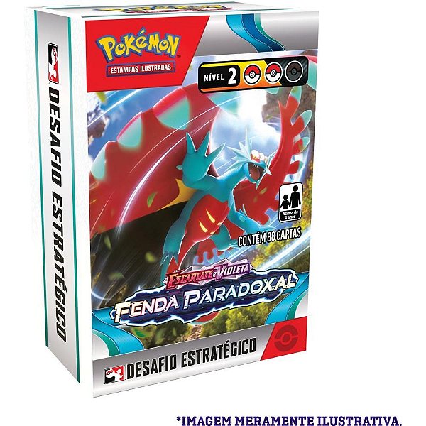 Jogo de Cartas Pokemon EV04 Desafio Estrategi