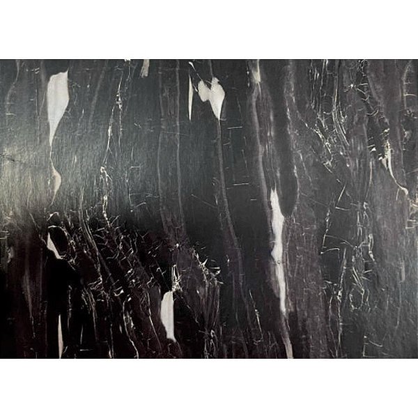 Papel de Parede Plástico Adesivo 45CMX10M Marmore Preto